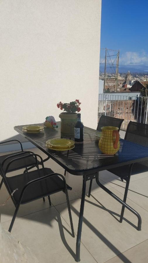 Attico Sul Porto Di Catania E Vista Vulcano Kültér fotó